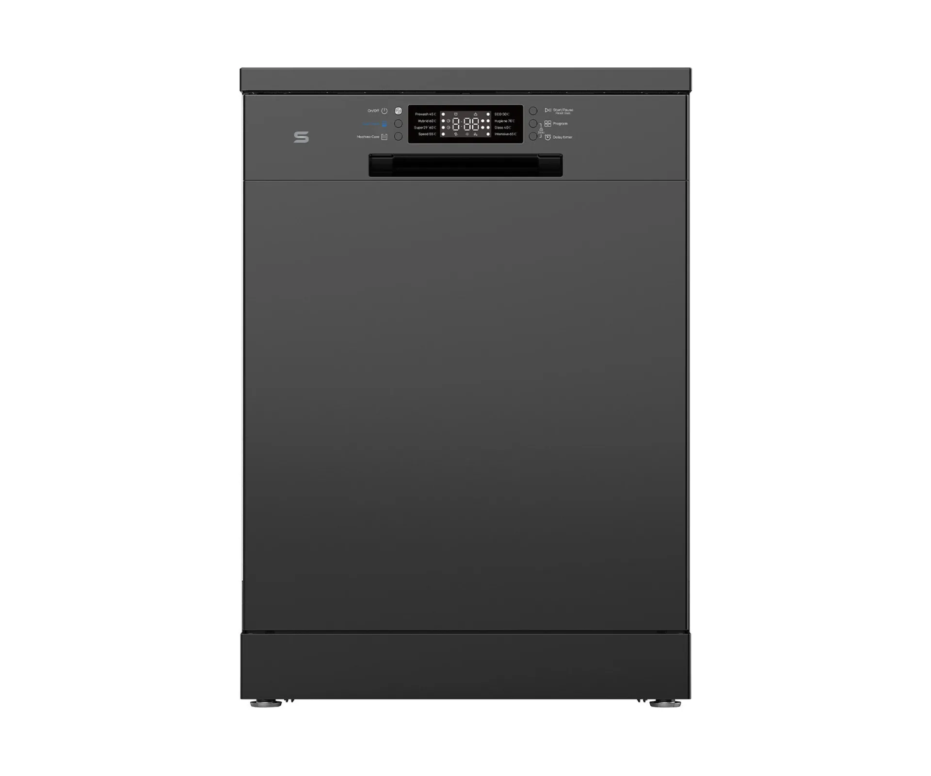 Product image of the Seiki Dark Stainless Steel Freestanding Dishwasher, ranked best dishwasher for all the bells and whistles in Australia 2026