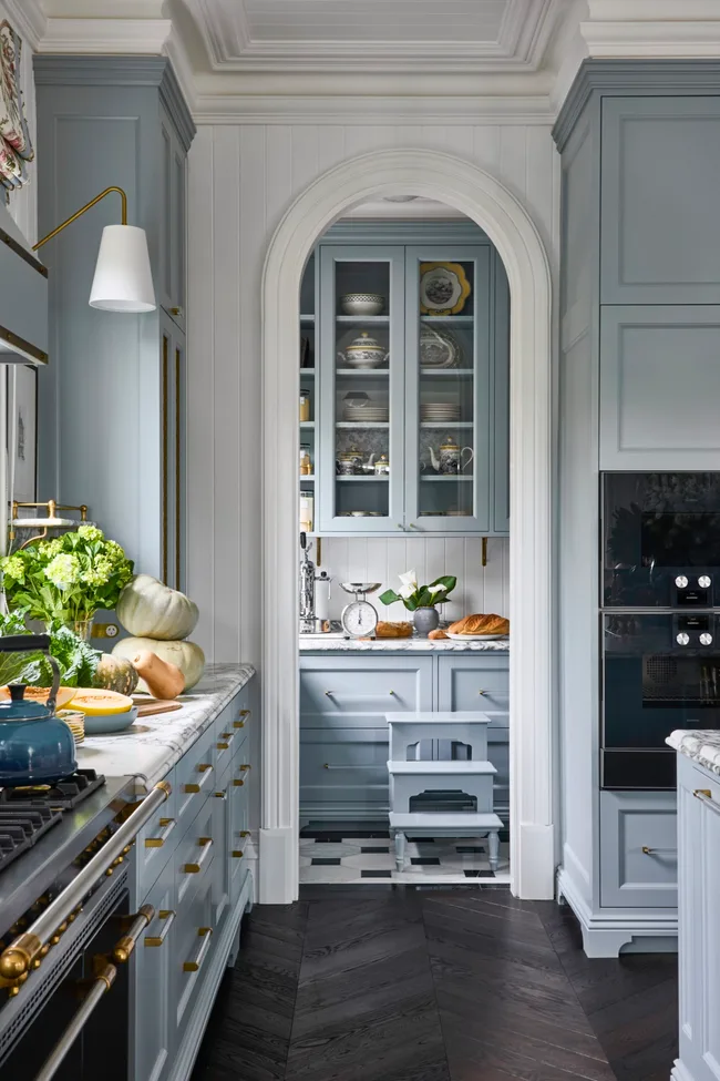 The entry to the butler's pantry in a Sydney heritage home.
