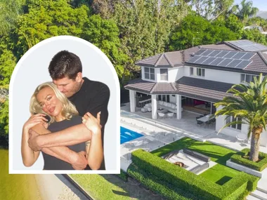 Tammy Hembrow house Gold Coast inset Tammy Hembrow and Matt Zukowski