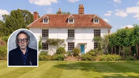 Tim Burton's home in England.