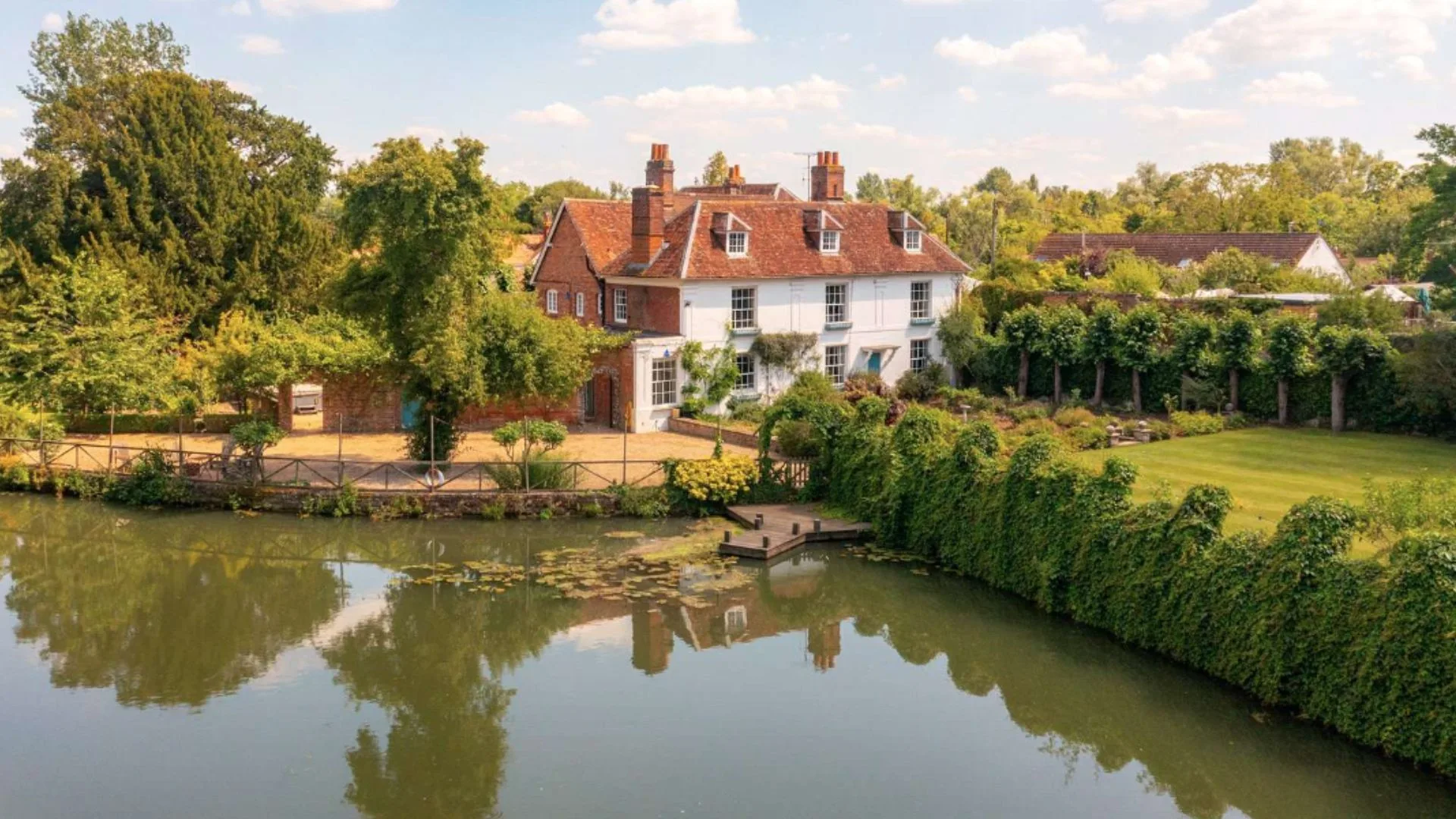Tim Burton's Oxfordshire home. 