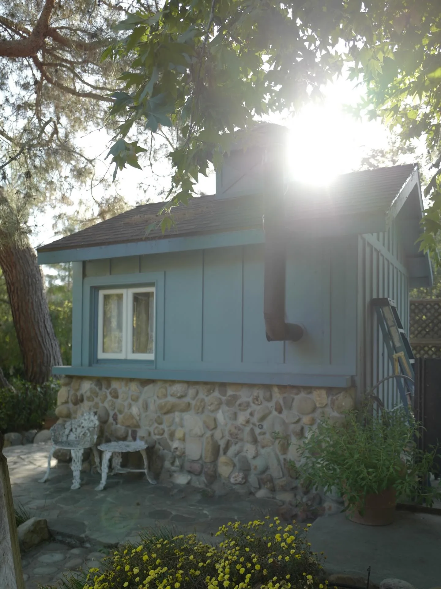 Twilight star Nikki Reed at home on her California ranch stone covered building