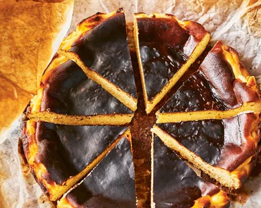 Basque cheesecake