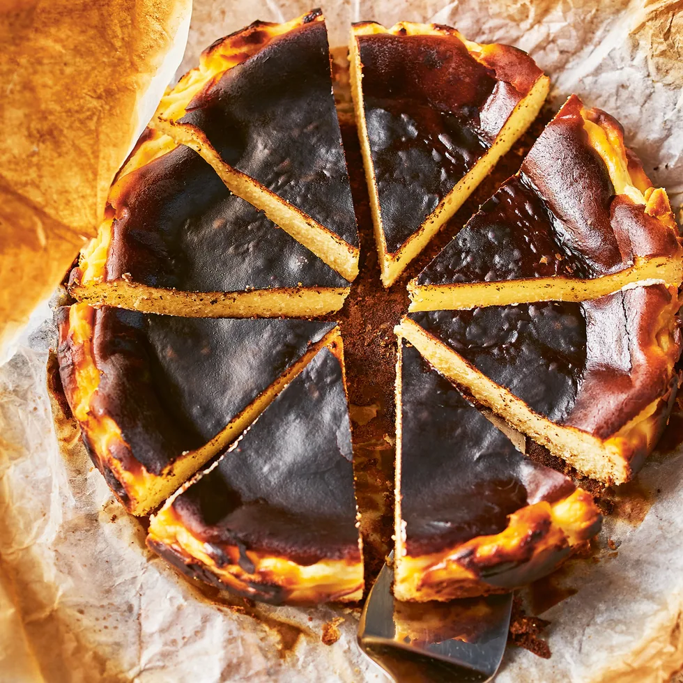 Basque cheesecake
