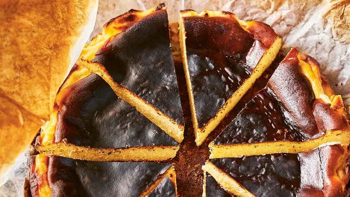Basque cheesecake