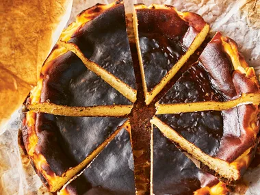 Basque cheesecake