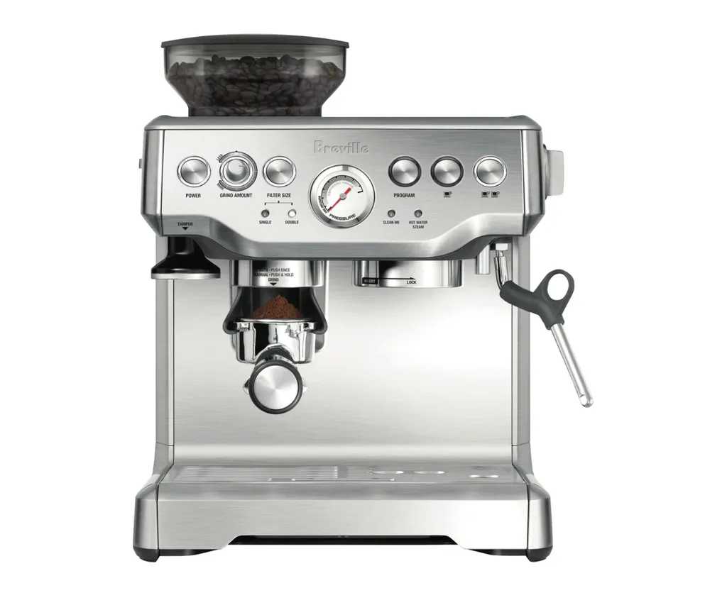 Breville The Barista Espress Coffee Machine Brushed Stainless Steel