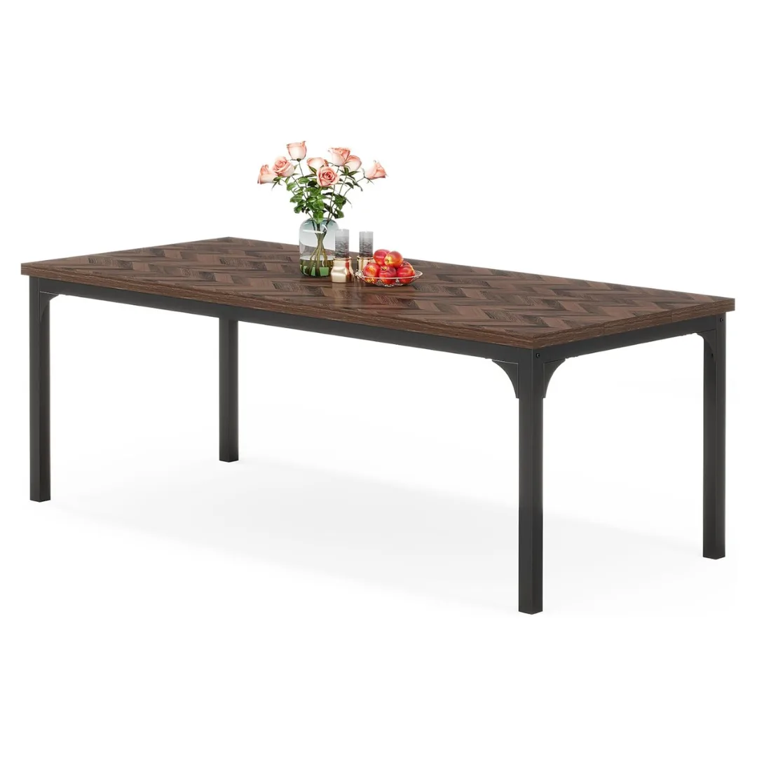 Tribesigns round dining table