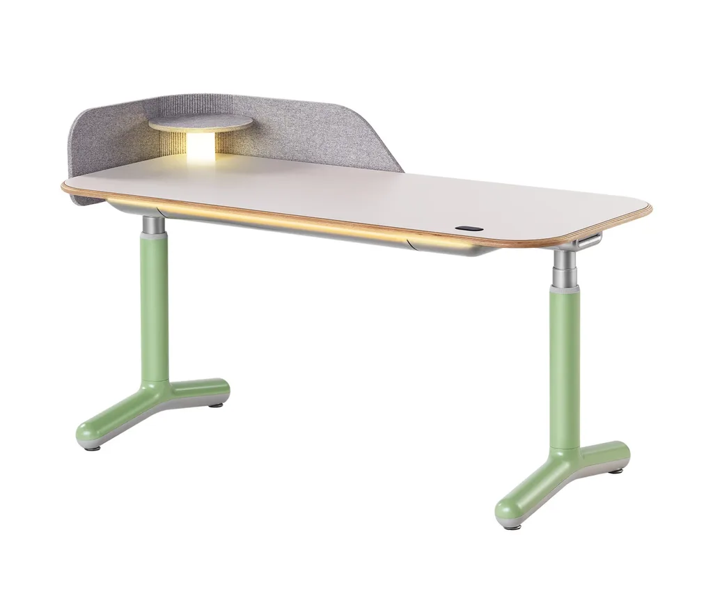 Dora Pro solid wood smart electric standing desk