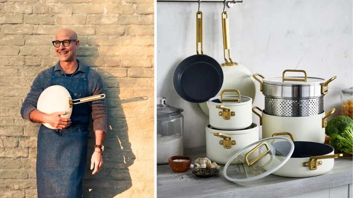 Stanley Tucci spills the sauce on his GreenPan collab and why it deserves a spot in your kitchen