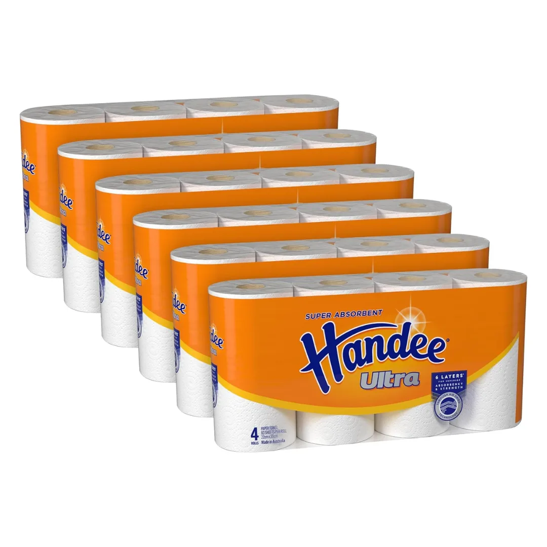 Handee Ultra paper towel
24 roll value pack