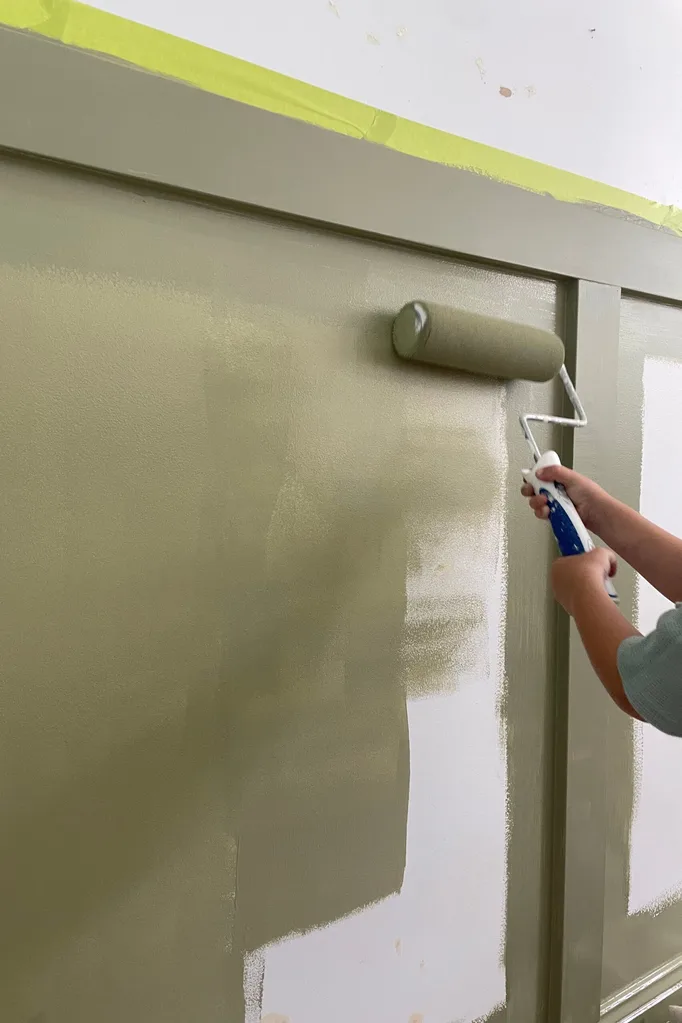 kids bedroom makeover olive green paint kid painting