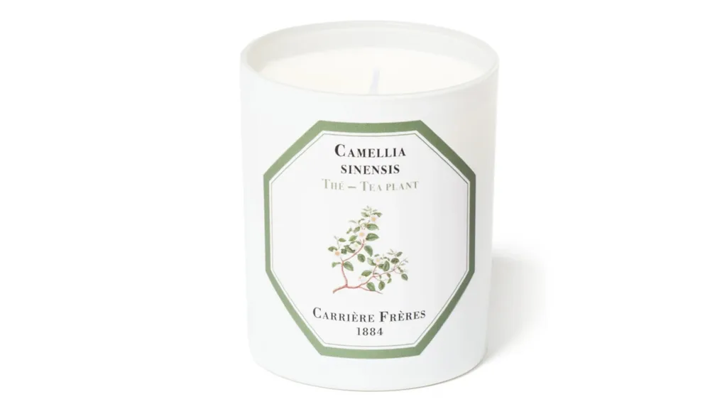 Tea Plant scented candle from Carriere Freres