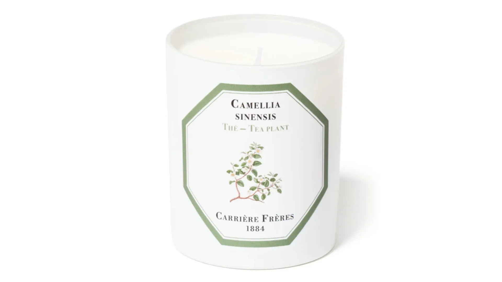 Tea Plant scented candle from Carriere Freres
