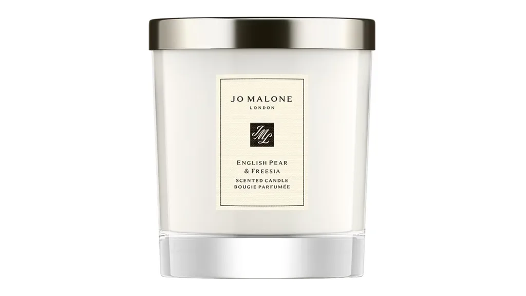 Luxury scented candle from Jo Malone London in scent English Pear and Freesia