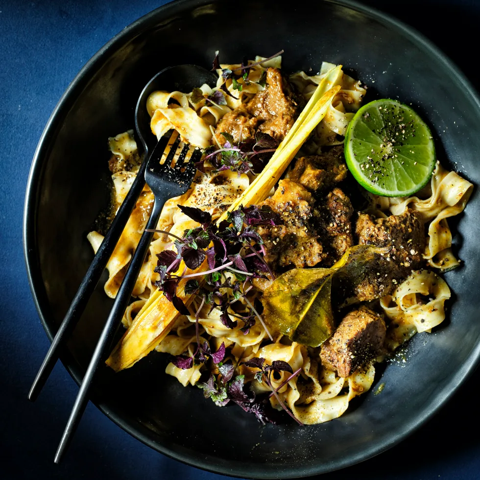 Malaysian slow-braised beef curry