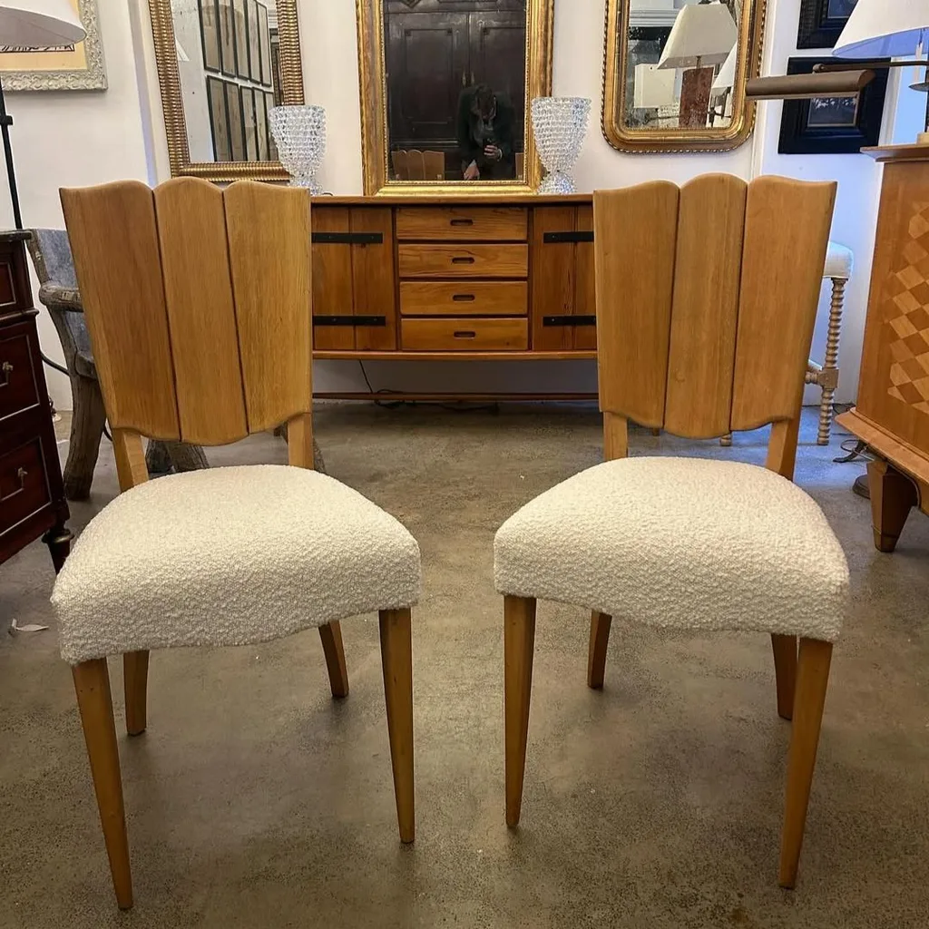 Antique chairs from The Vault in Sydney.
