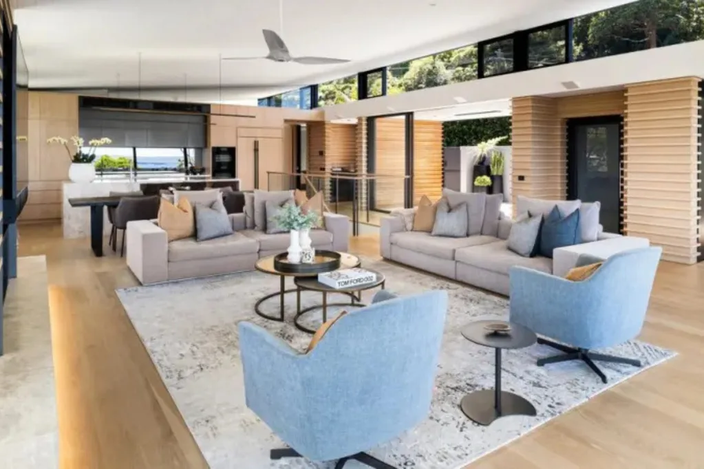 Sonia Kruger house living room