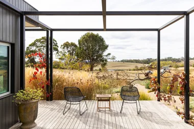 Tim Pilgrim garden in Victoria with naturalistic planting