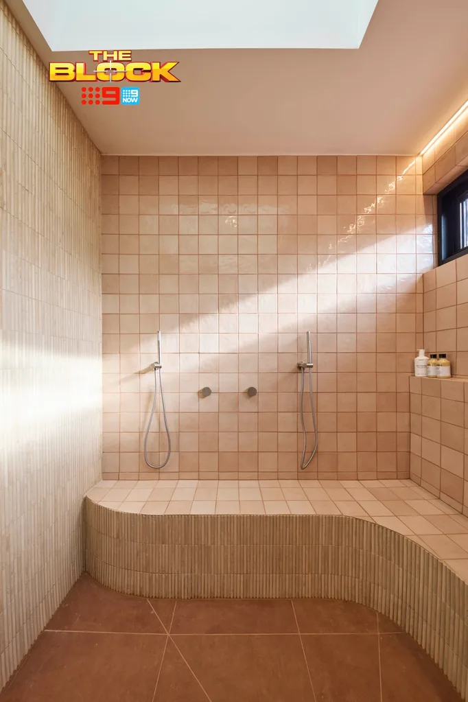 Britt and Taz's The Block 2025 main ensuite reveal