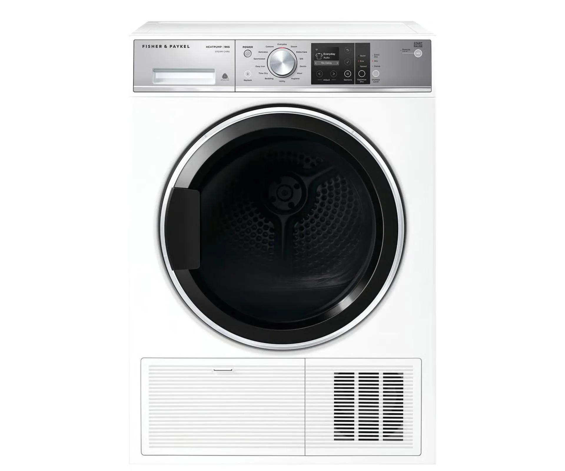 Fisher & Paykel Series 9 9kg Heat Pump Dryer with Steam Care DH9060FS1 