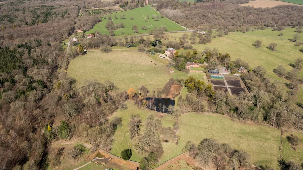 The grounds of Forest Lodge, where William and Kate, and their children will live.