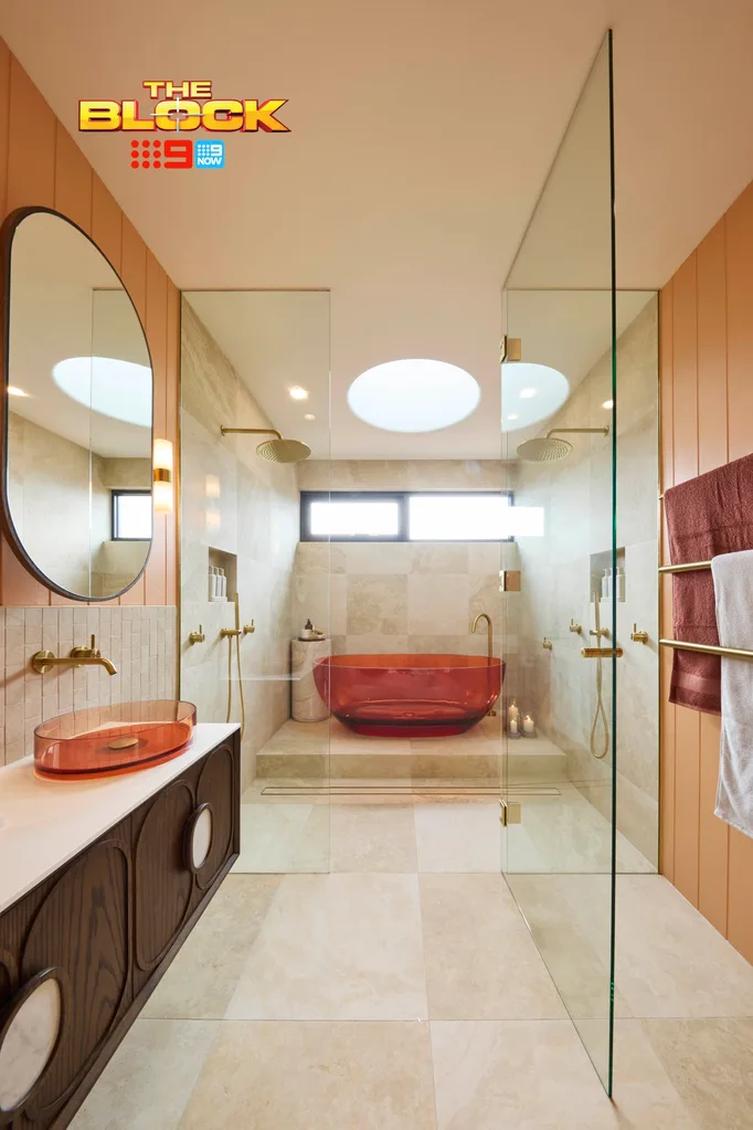 Han and Can's The Block 2025 main ensuite reveal