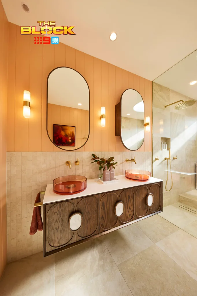 Han and Can's The Block 2025 main ensuite reveal