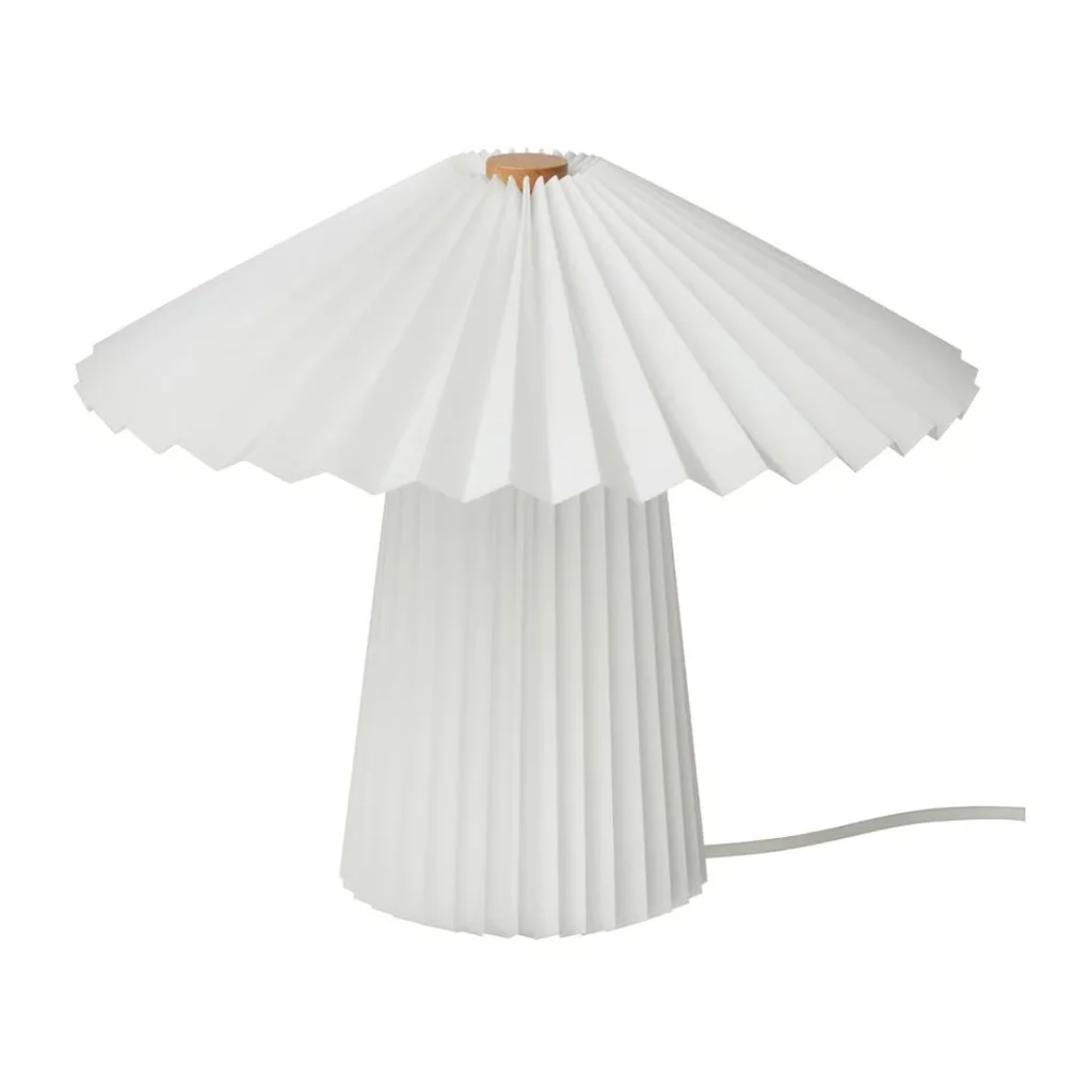 Ikea pleated lamp.