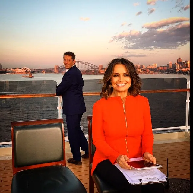 Lisa Wilkinson with Today show co-host Karl Stefanovic