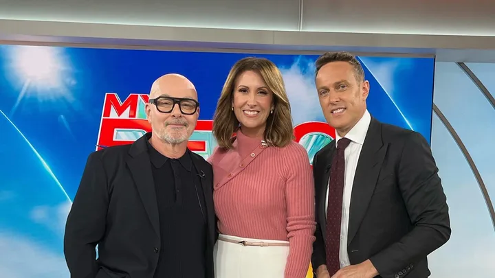 Neale Whitaker on Sunrise announcing My Reno Rules judging role