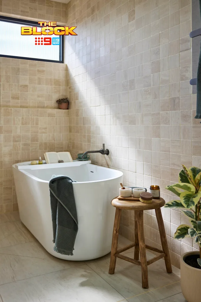 Robby and Mat's The Block 2025 main ensuite reveal
