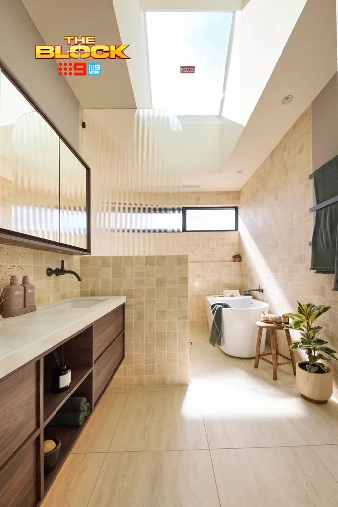 Robby and Mat's The Block 2025 main ensuite reveal