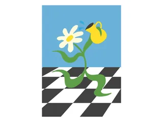 Flower 6 by Max Blackmore, Drool