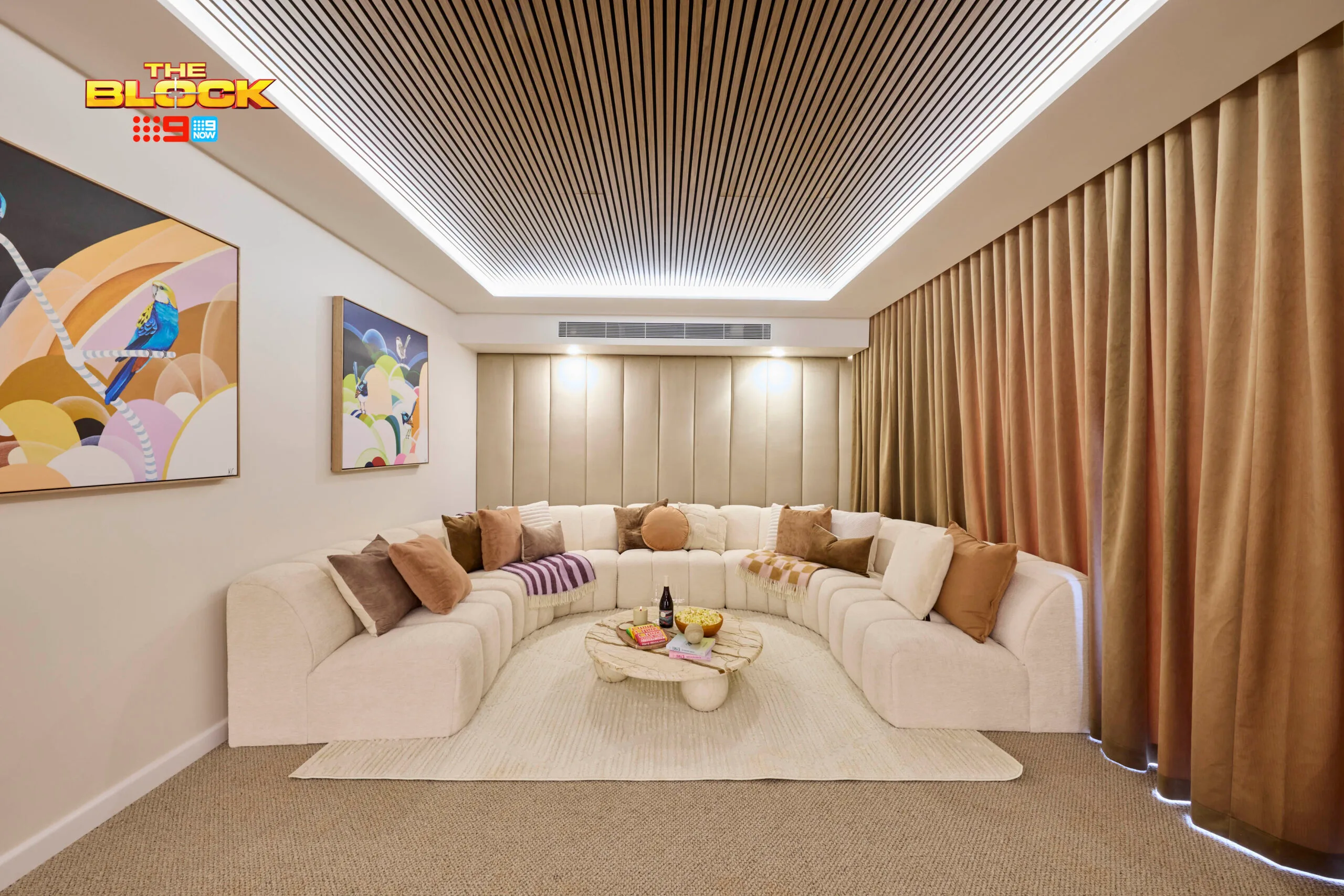 Han and Can's rumpus room on the Block.