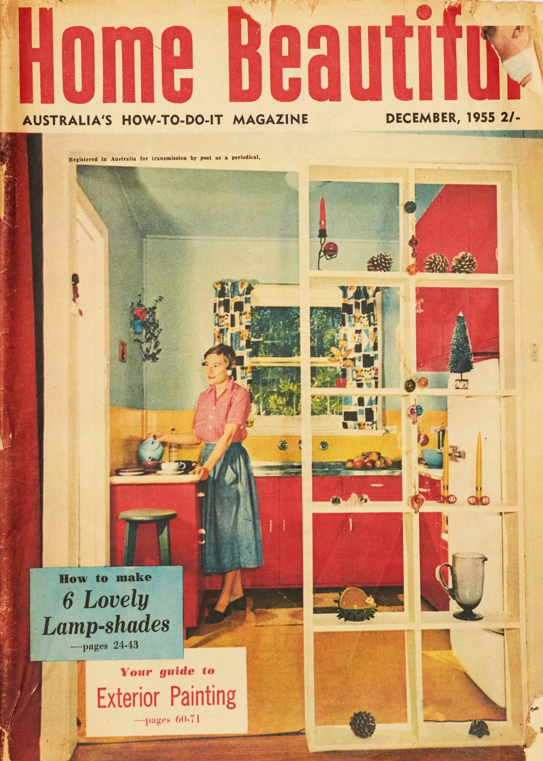 A 1955 cover of Home Beautiful 