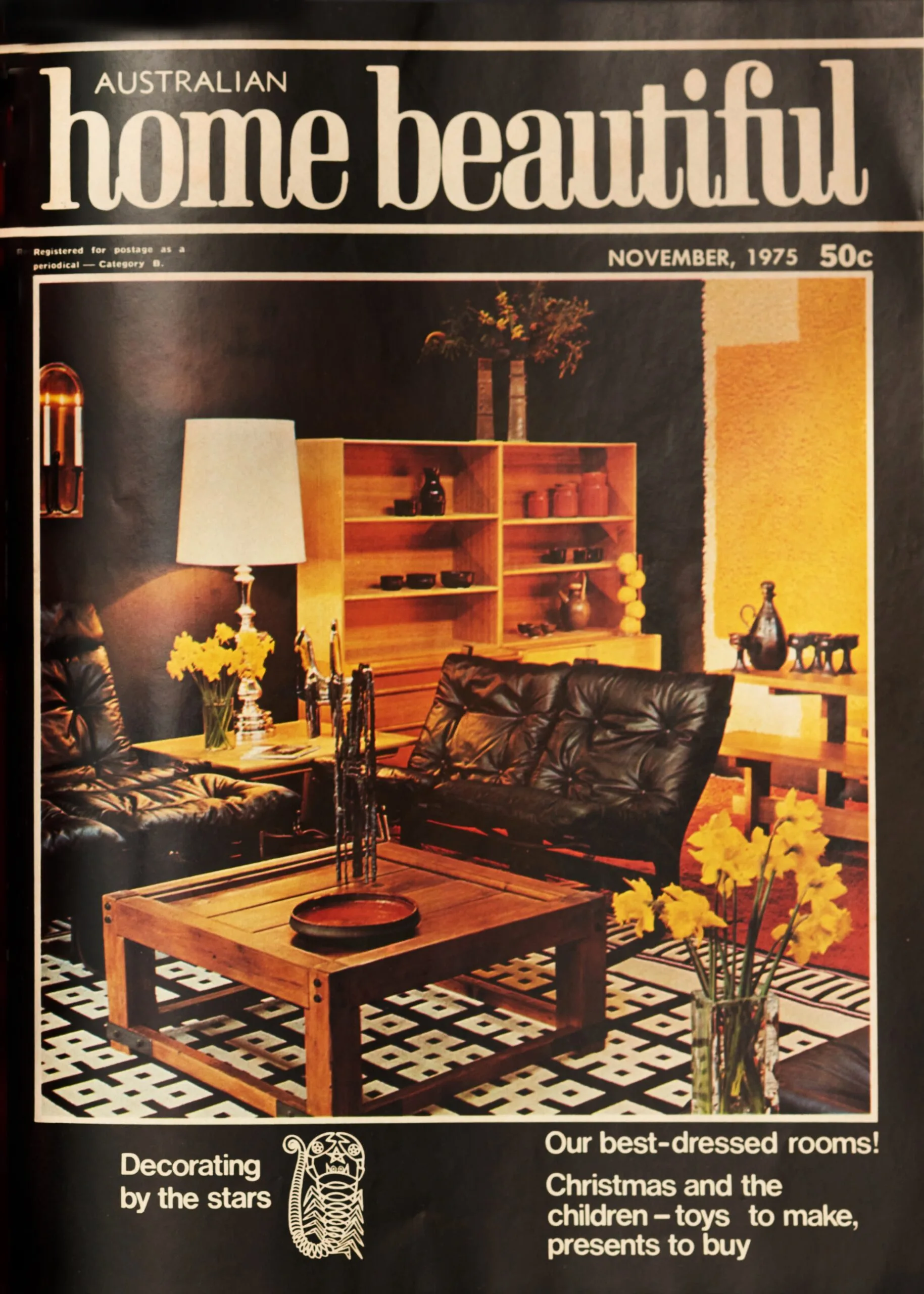 A 1975 cover of Home Beautiful 