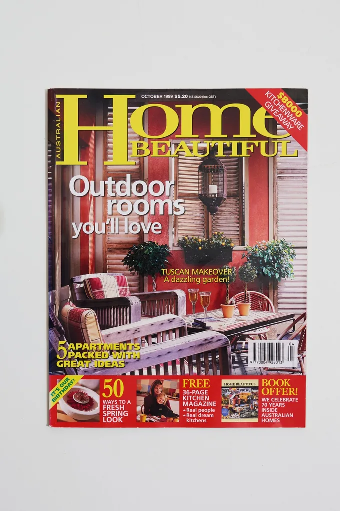A 1999 copy of Home Beautiful.