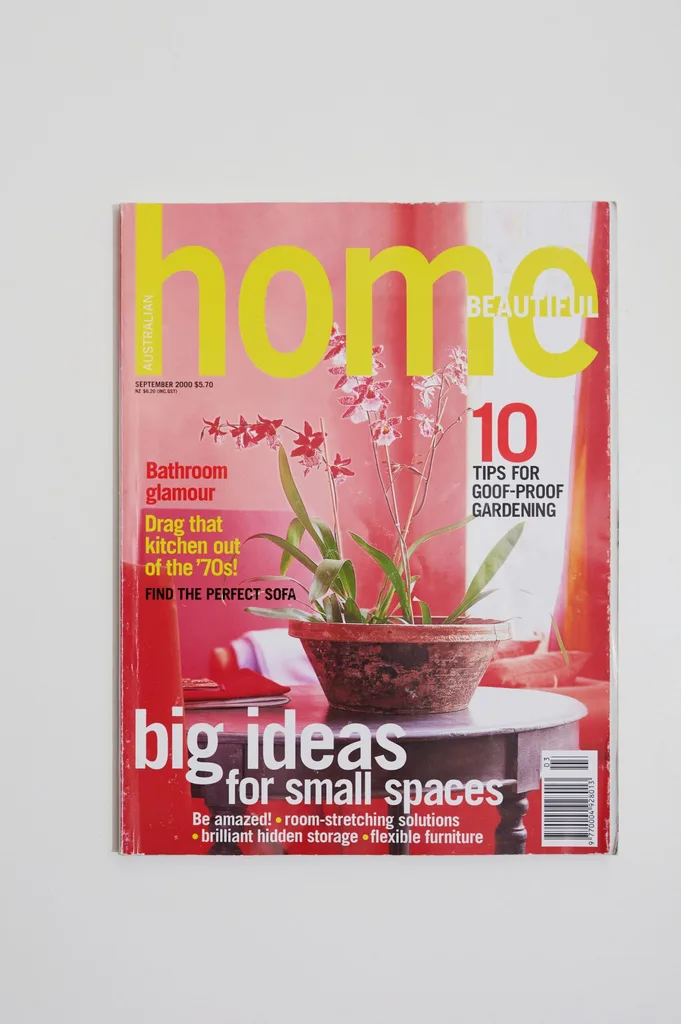 A Home Beautiful cover from 2000.