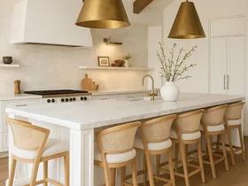 Home Beautiful The Block House 6 kitchen render