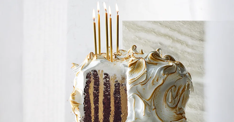 Italian meringue celebration cake | Home Beautiful