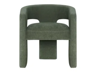 Leva Muse Forest Tea Green Accent Chair, James Lane