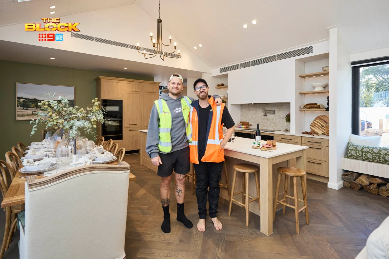 Robby and Mat's The Block 2025 kitchen