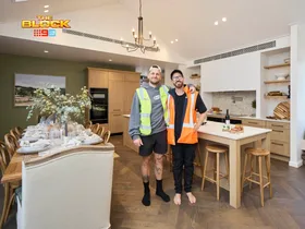 Every room from Robby and Mat’s Block house, so far