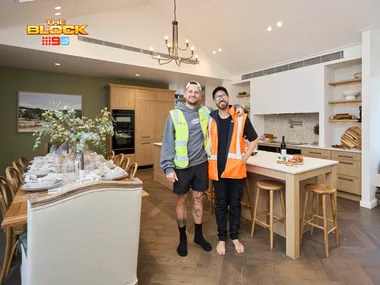 Robby and Mat's The Block 2025 kitchen