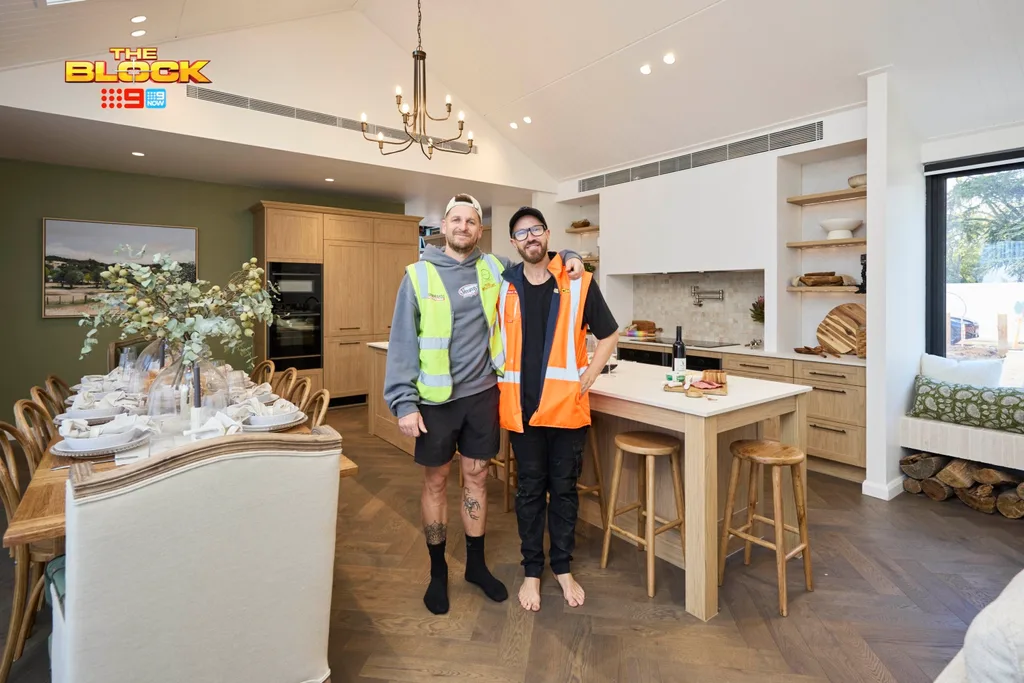 Robby and Mat's The Block 2025 kitchen