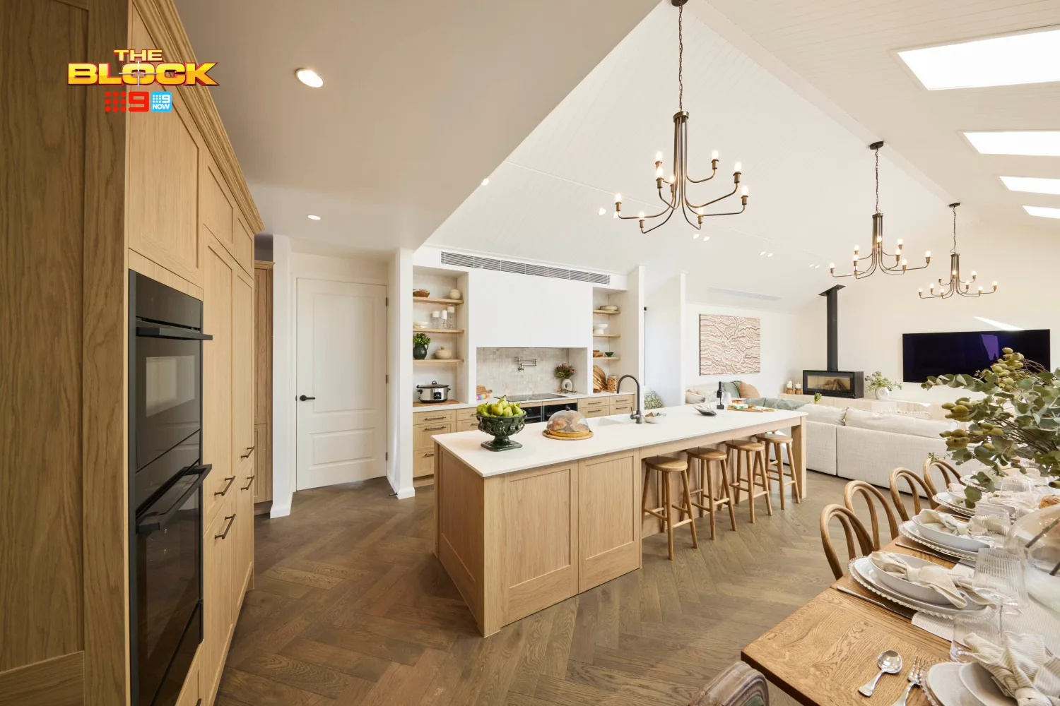 Robby and Mat's The Block 2025 kitchen 