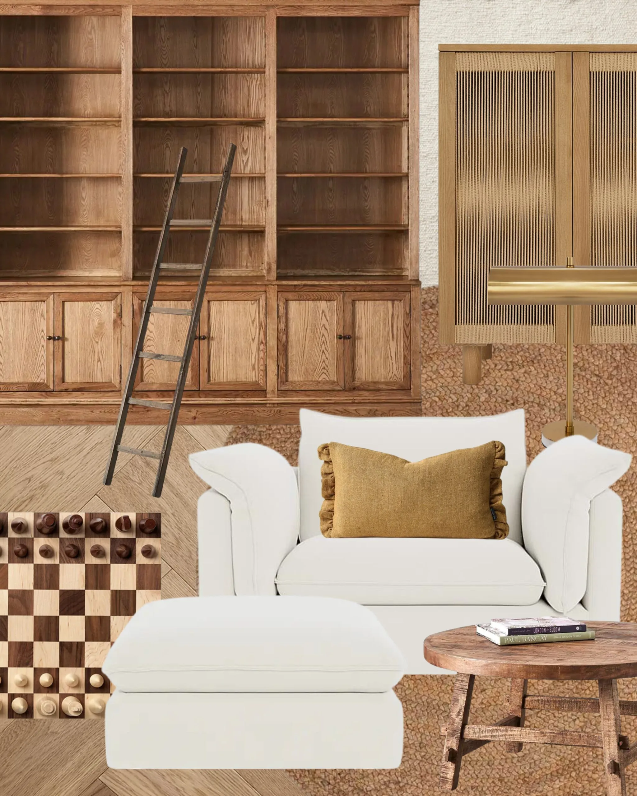 Home Beautiful's moodboard inspiration for the sixth Block Home.