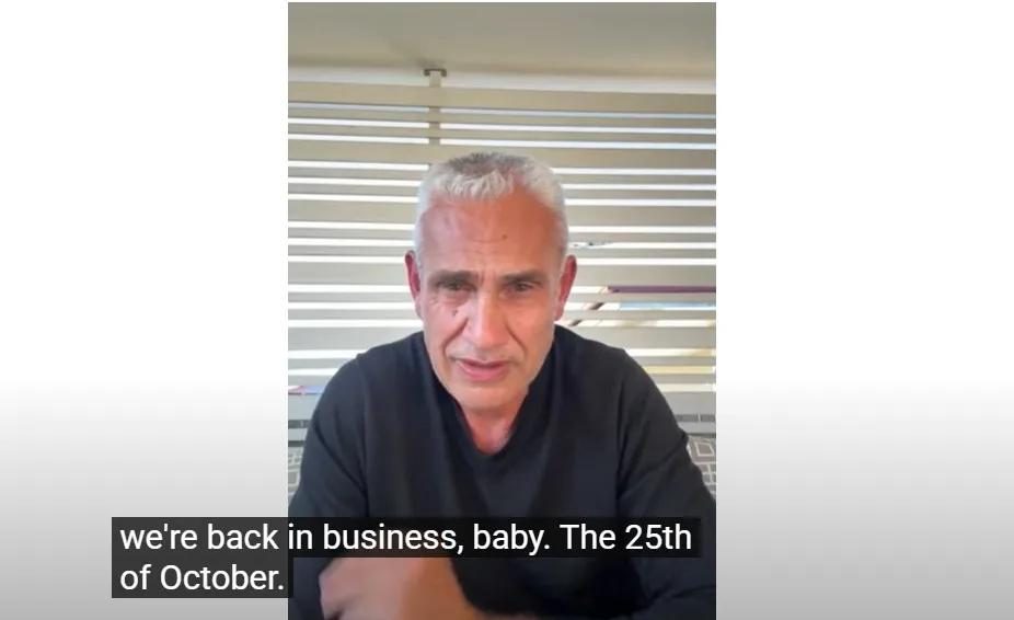 Tom Panos reveals the date of the Block auction.