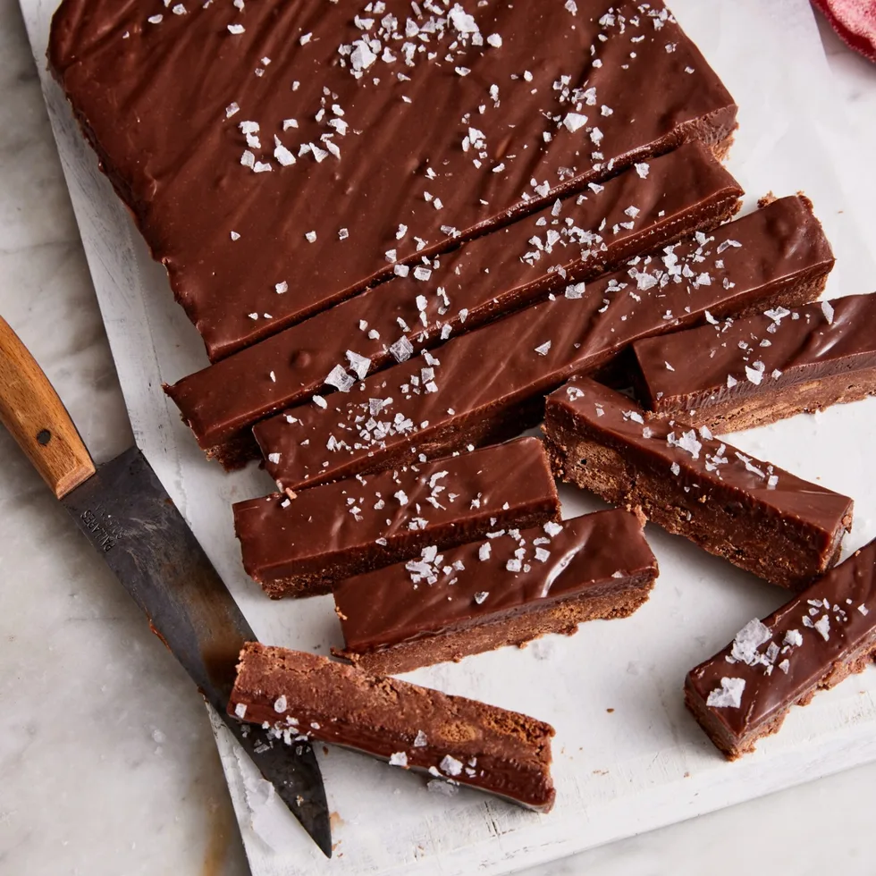 Tim Tam Fudgy Slice